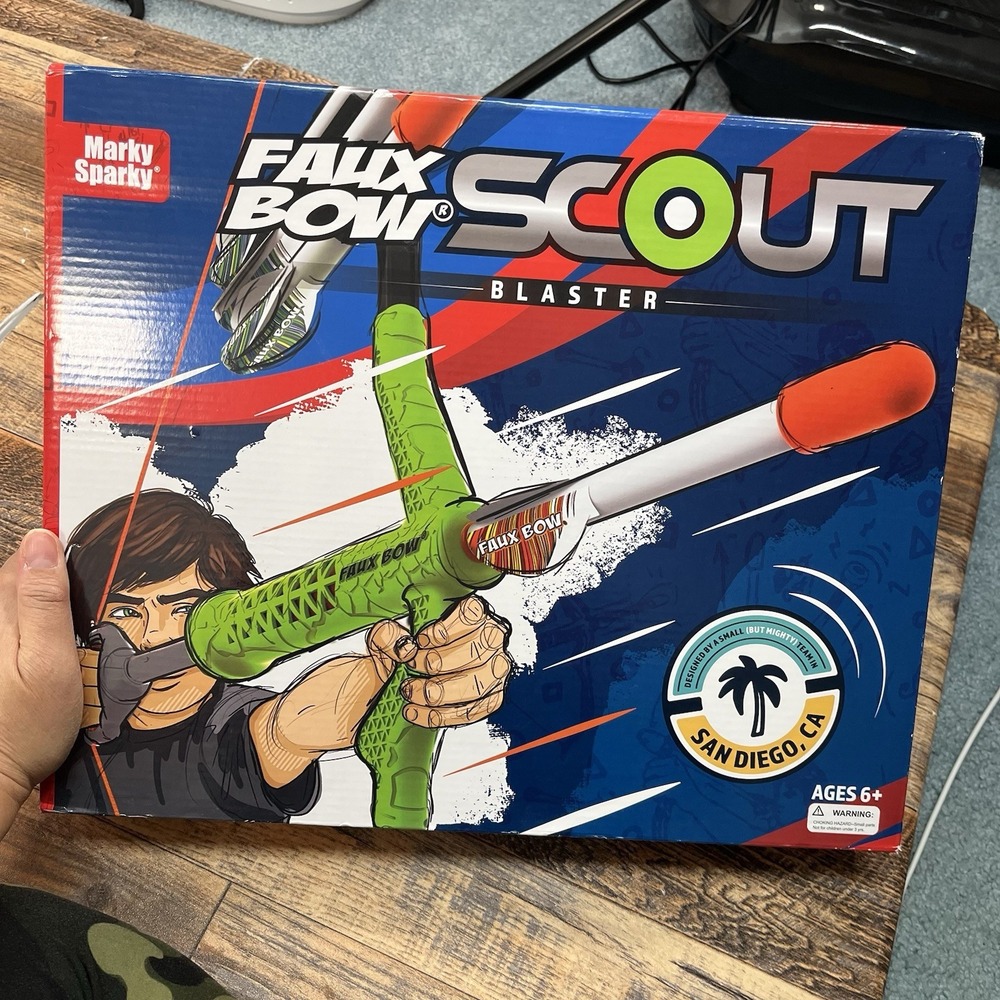 Marky Sparky Faux Bow Scout with Arrows New in Box